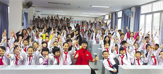 “潮剧进校园” 走进大华二小 让孩子们接受文化熏陶