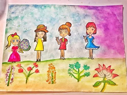 小学生用画笔画出 好老师 原来孩子眼里的好老师这么简单